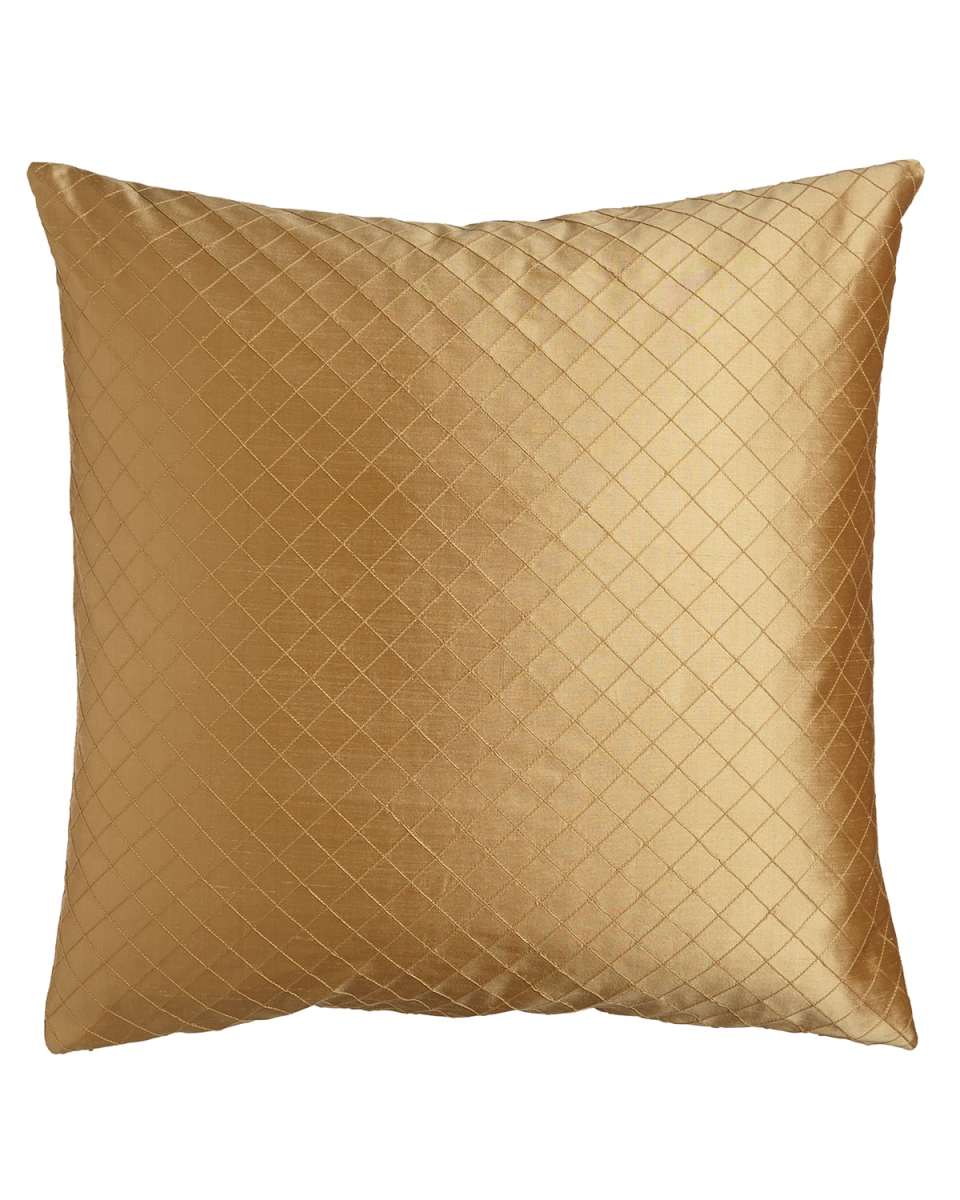 Bellissimo Gold Pintuck European Sham